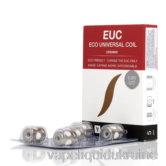 Vape Ukraine Vaporesso EUC Replacement Coils 0.3ohm Ceramic EUC SS316L